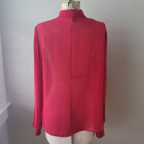 Beautiful Red Blouse - Picture 2 of 2